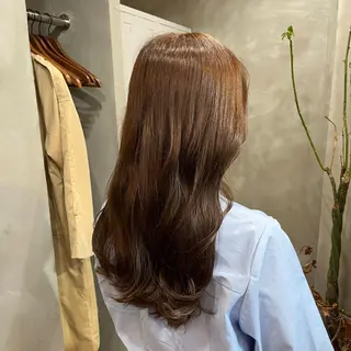 ロング カラー RIYA❤︎ Aujuaソムリエのヘアスタイル