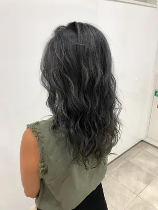 ミディアム Rubik's江坂 ルービックえさかのヘアスタイル