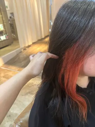 カラー hair room sheeps所属・金城 智咲のヘアスタイル