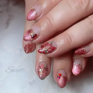 ネイル sweet 仲野陽子のネイルデザイン