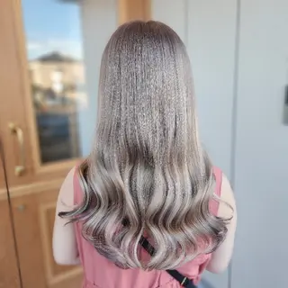 カラー O.hair designers所属・シールエクステ🎀 ホシノ🕒ユウカのヘアスタイル