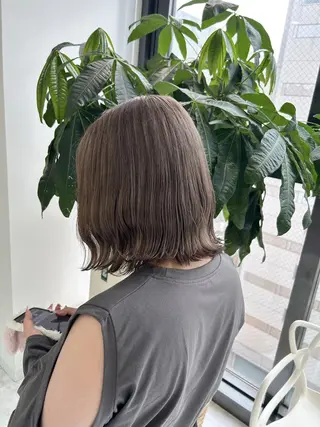 カラー 透明感冬カラー🤍 THEATER福岡のヘアスタイル