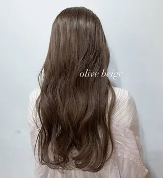 ロング カラー 透明感カラー／ 艶感カラー／RAMUのヘアスタイル