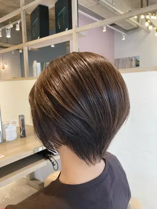 ショート カラー ✂︎市川店 ☆ヒロトのヘアスタイル
