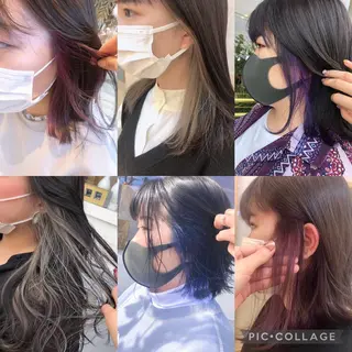 カラー 三村 桜生のヘアスタイル