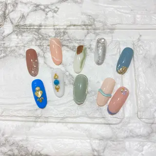 ネイル 🥀たなか れね🍋のマツエク・マツパデザイン