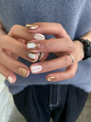 ネイル nable.所属・栗林 実莉のネイルデザイン