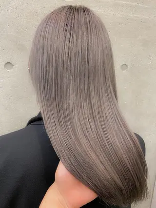 セミロング カラー SALOWIN原宿AROA店所属・顔まわり神カット✂︎ 齋藤雄大【表参道】のヘアスタイル