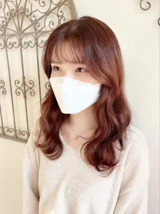 カラー 🩶韓国艶髪🇰🇷 下本夕綺のヘアスタイル