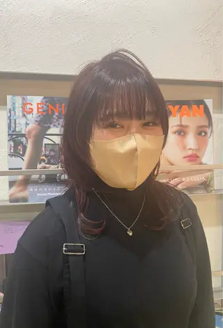 セミロング I nagiのヘアスタイル
