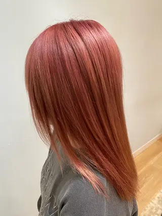 ロング カラー 坂下 来輝のヘアスタイル
