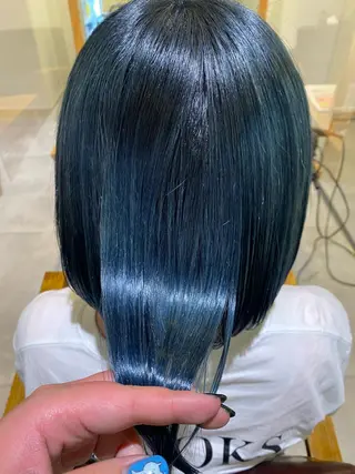 ショート カラー BLENDby happiness所属・KAORU/絹髪 /髪質改善/奈良のヘアスタイル