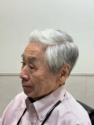 ミディアム メンズ YOSHIZAWA Inc. PREMIUM 築地所属・💈Hisa ／ 理容師💈のヘアスタイル