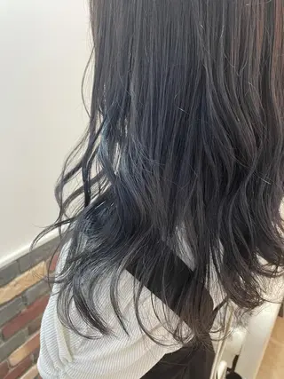 ロング 中井 茅佳のヘアスタイル