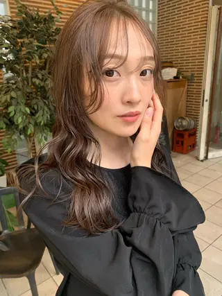 ロング カラー 小森 祐希のヘアスタイル