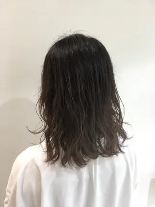 ミディアム NYNY四條畷店 森 亮人のヘアスタイル