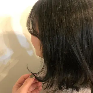 ミディアム ケアブリーチ/ボブ/ honoのヘアスタイル