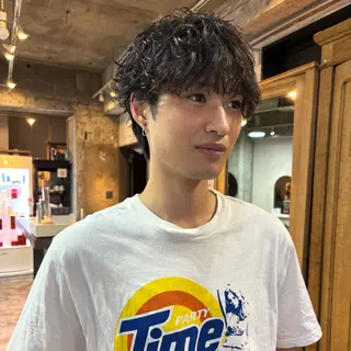 パーマ pia 森 乃愛のヘアスタイル