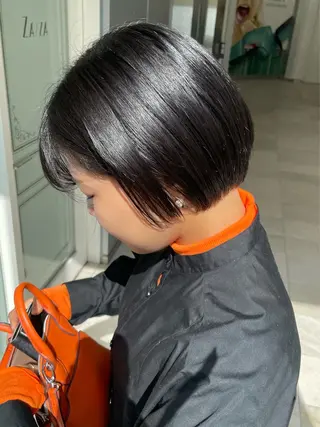 ショート 横浜/メンズ/ 大人ショート/齊藤結のヘアスタイル