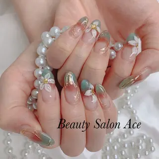 ネイル Beauty Salon Ace(ネイルサロン エース)所属・池袋フィルイン Ace♡長さだしのネイルデザイン