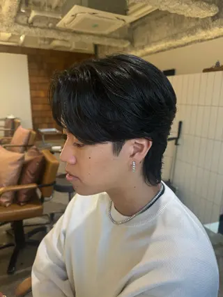 メンズ 骨格診断美容師 メンズパーマ中島年紀のヘアスタイル