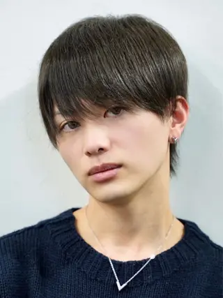 ミディアム CHROM TOKYO the  Barber 新宿店所属・⚡️メンズ専門⚡️ 畠山　敦匡のヘアスタイル