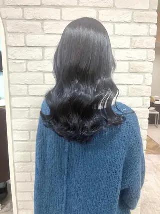 ミディアム カラー ヘアアレンジ ブリーチなし/ レイヤー🌿runaのヘアスタイル