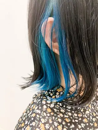 ミディアム 🍀ケアブリーチ カラー🍀坂井のヘアスタイル