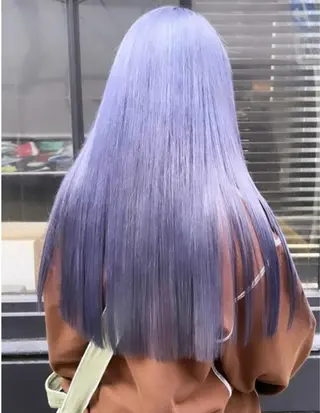 カラー ロング 🌈カラーとエクステ 🌟エクステのヘアスタイル