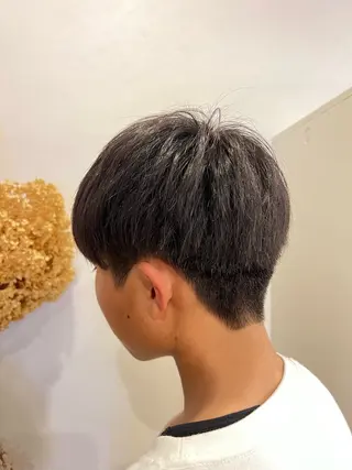 ショート 【本陣】カット モデル/朝岡 慧のヘアスタイル