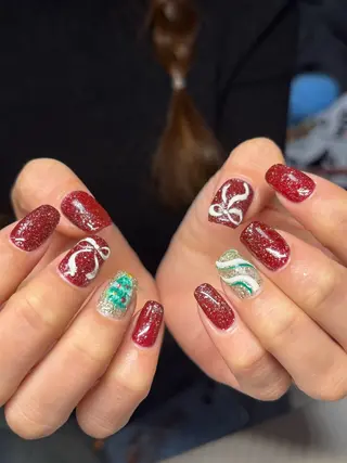 ネイル THE BALM Rosagasのネイルデザイン