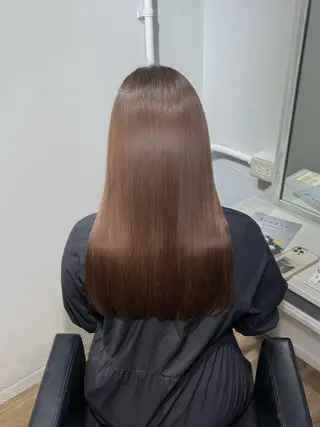 ロング カラー 茶屋町/ワンカラー RAN　モデル募集中のヘアスタイル