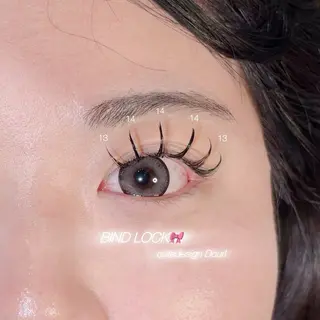 マツエク・マツパ CreBiA🎀 ayaのマツエク・マツパデザイン