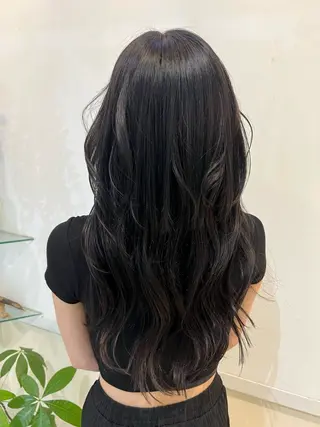 カラー ブリーチしない暖色 カラー🥀杉 優菜のヘアスタイル