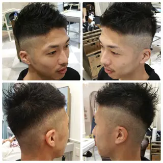 ショート メンズ gen所属・坂元 智信のヘアスタイル