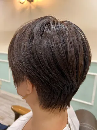 ショート カラー 新越谷noble店長 松本拓也▶◀*.のヘアスタイル