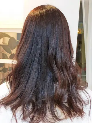 セミロング カラー Culumi所属・Culumi クルミ 松井照雄/梅田茶屋町のヘアスタイル