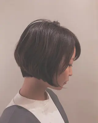 ショート カラー パーマ 土屋かすみ✁︎. ꙳ 姫カットのヘアスタイル