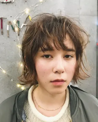 ショート カラー 🌈前田 ジュンのヘアスタイル