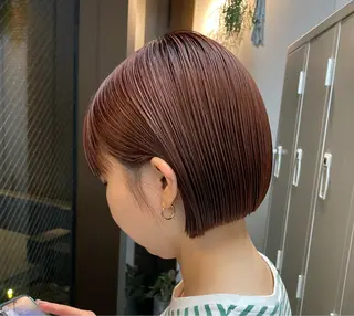ショート mee.表参道所属・ボブ/ショート /パーマ/shinのヘアスタイル
