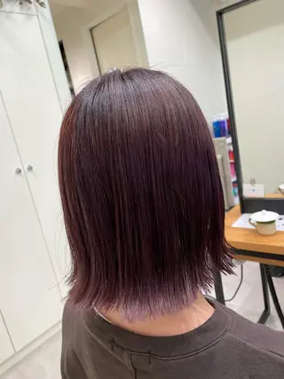 ショート カラー ボブ/インナーカラー /眉毛/Miyuのヘアスタイル