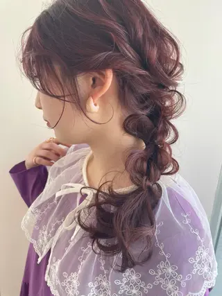 ロング 永井 瑞穂のヘアスタイル