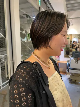 ショート cyez rinkaのヘアスタイル