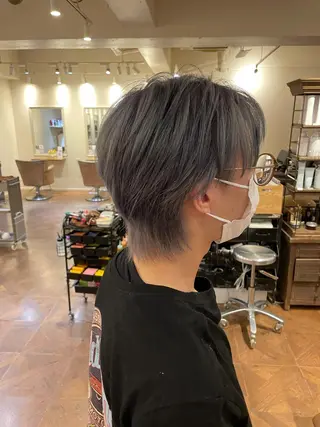 カラー メンズ ボブ／パーマ指名 No. 1🍃れんとのヘアスタイル