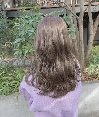 カラー 🫧ハイライトモデル 募集🫧溝口結麻のヘアスタイル