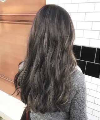 ロング カラー シェアサロン salowin所属・✨ブリーチなし透明感 カラー🥇ユースケのヘアスタイル