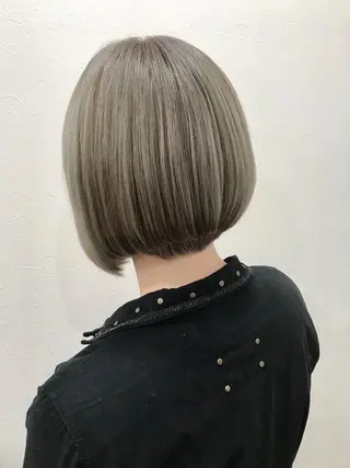 ショート カラー 髪質改善×METEO 店長 貞松直也のヘアスタイル