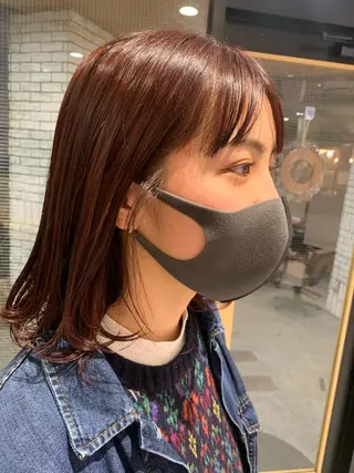 ミディアム haru/レイヤー/ ウルフのヘアスタイル