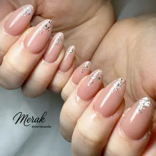 ネイル merak 難波 Kurobuchiのネイルデザイン