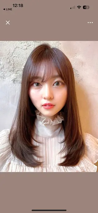 ロング 似合わせ松本 容政のヘアスタイル